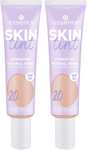 Essence skin tint crema hidratante con color 20 (paquete de 2)