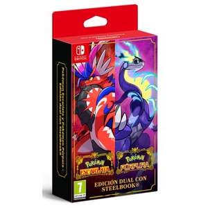 Pokémon Escarlata y Púrpura Edición Dual - Nintendo Switch