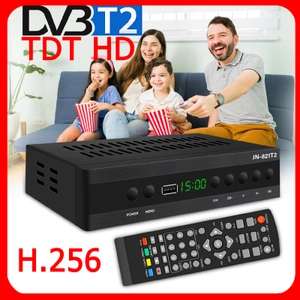 TDT HD TV receptor España，Decodificador TDT HD 2024 Nuevo，DVB-T2[13,59€ NUEVO USUARIO]