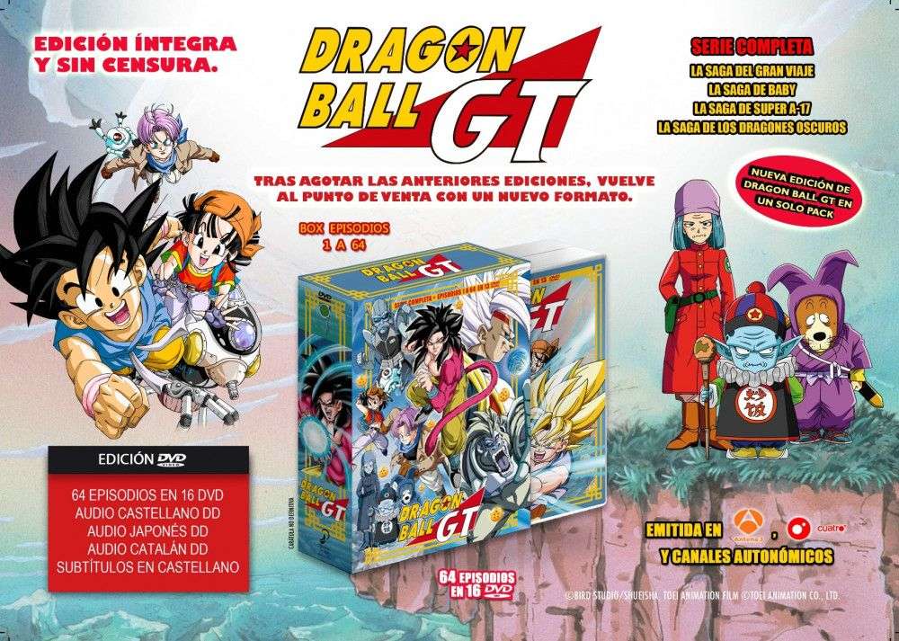 Dragon Ball GT serie completa en DVD » Chollometro