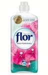3x Flor - Suavizante para la ropa concentrado, aroma nenuco o mediterráneo (se pueden combinar) 78 dosis, 1404 ml [2'75€/ud]
