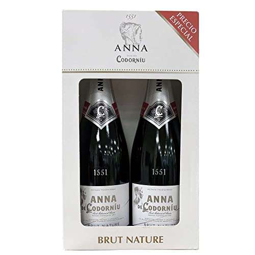 Anna de Codorníu - Cava Brut Nature - Estuche regalo 2 botellas 75cl