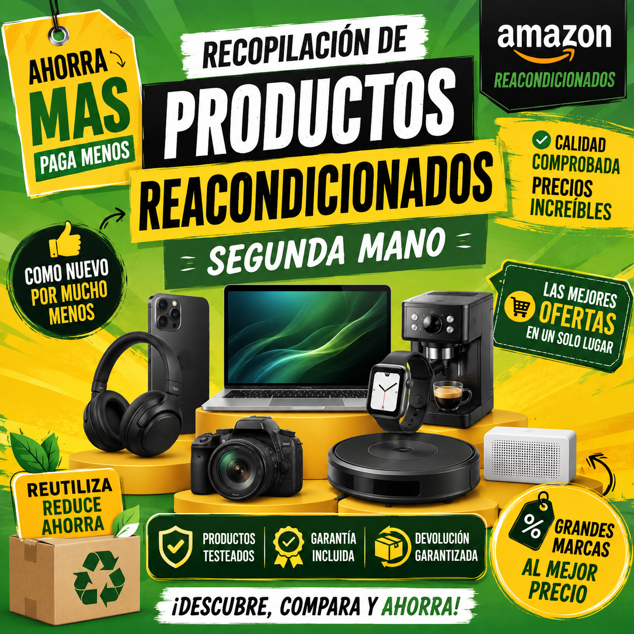 Recopilación Productos reacondicionados Amazon