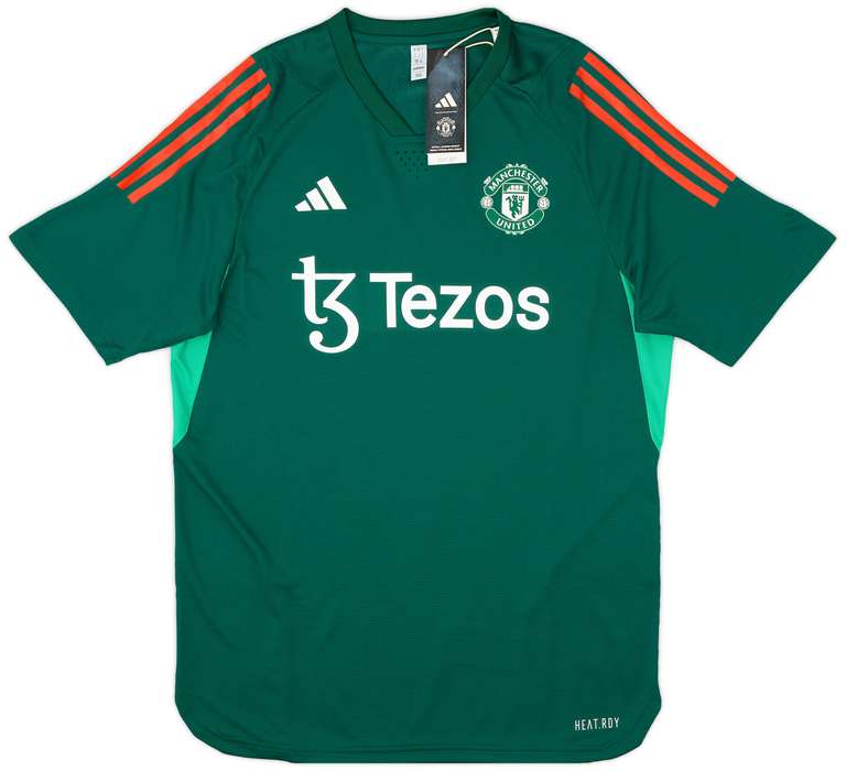 Camiseta de entrenamiento profesional adidas del Manchester United 2023-24