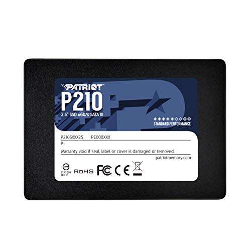 Patriot P210 SSD 256GB SATA III Disco Sólido Interno 2.5" - P210S256G25