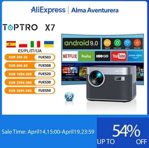 Proyector TOPPRO X7 550 ANSI (Plaza)