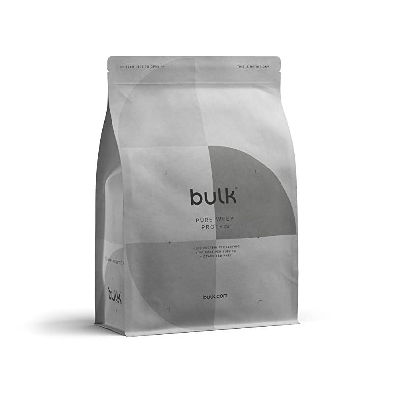 Bulk Pure Whey Proteína en Polvo sabor Chocolate 1 kg (Cad: 29/02/2028)