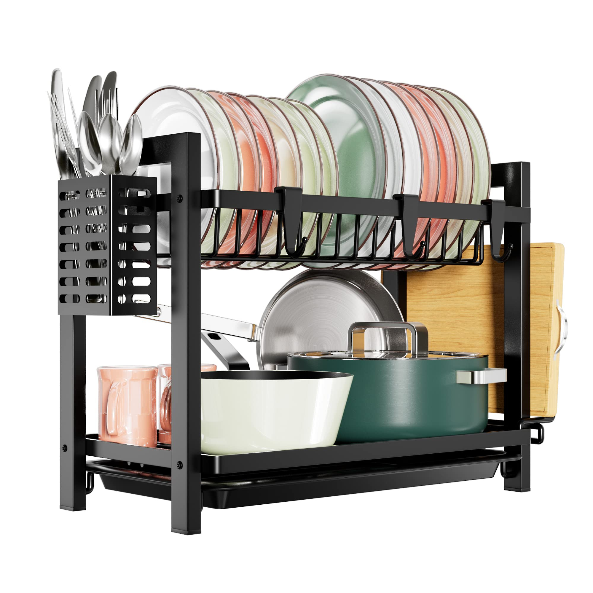 Estante de Dish Escurreplatos Acero Inoxidable Cocina