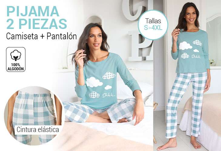Pijama + taza a juego gratis con capacidad de 350 ml. Incluye caja. Envío gratis por compras de 20€