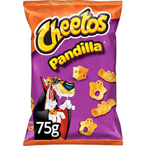 5 Cheetos Pandilla Producto de Aperitivo Frito, Queso, 75g