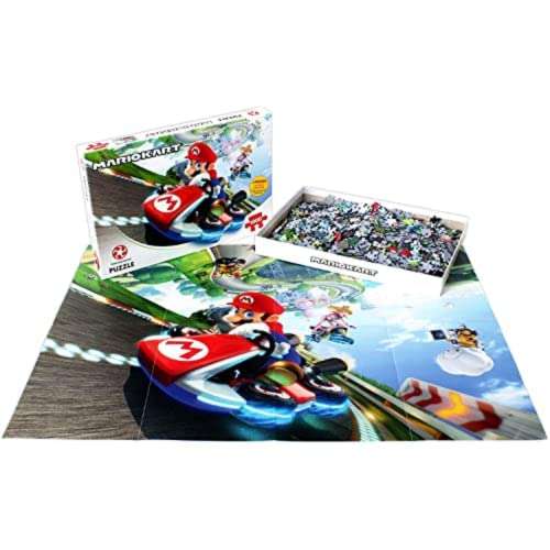 Puzzle 1000 piezas + póster Mario Kart - 4€