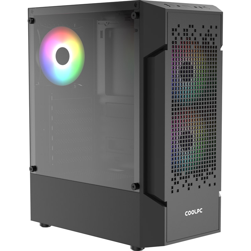 Caja/Torre COOLPC Shadow Core ARGB Negro