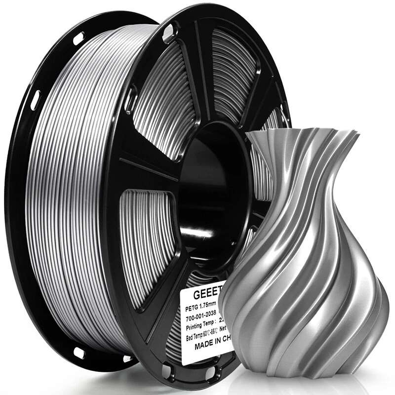 1 KG Filamento color metálico Geeetech Metal PETG para impresoras 3D