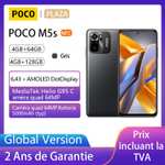 POCO M5s, versión Global, NFC, 4GB + 64GB (desde Francia)