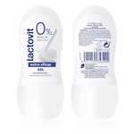 3x Lactovit Desodorante Extra Eficaz En Roll On Sin Sales De Aluminio, 0% Alcohol, Anti-irritaciones Y 48h De Eficacia. 1'34€/ud