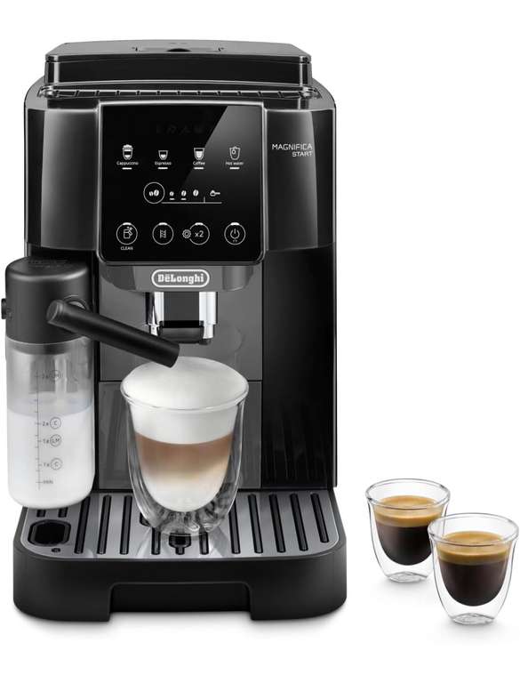 De'Longhi Magnifica Start ECAM220.60.BG, Cafetera Automática con LatteCrema Hot, Cafetera Espresso de Grano a Taza