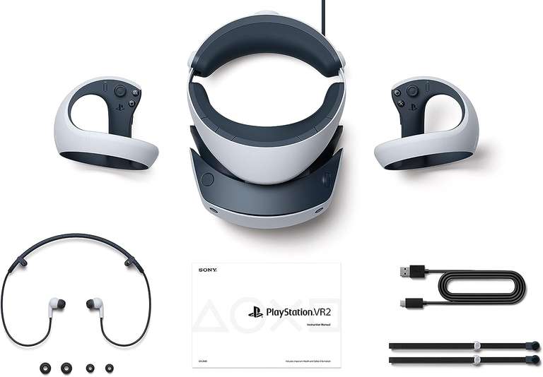 Playstation vr2 gafas y dos mandos de realidad virtual para playstation 5 psvr2
