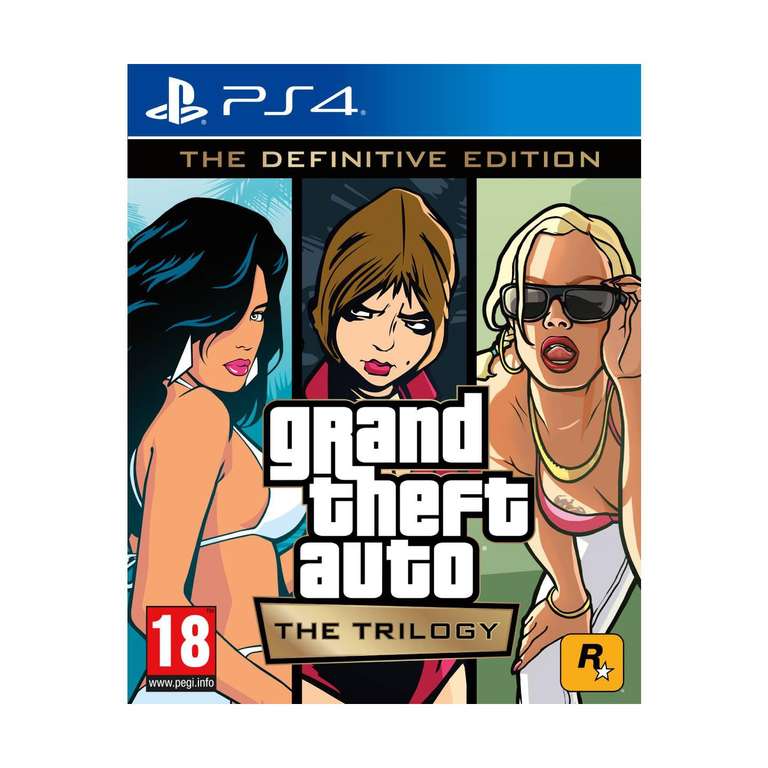 Grand Theft Auto: The Trilogy – The Definitive Edition Ps4