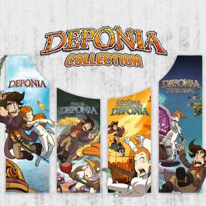 Deponia Collection [Nintendo Switch, XBOX] Syberia 1 & 2, Silence [Switch]