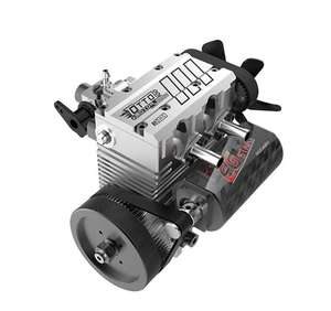 Motor de coche radiocontrol RC Toyan FS-L200AC de 2 cilindros y 4 tiempos para nitro