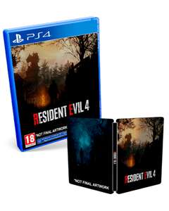 Resident Evil 4 Remake Edición Steelbook PS4 (29.95) y Resident Evil 4 Remake Xbox Series X (24.95)