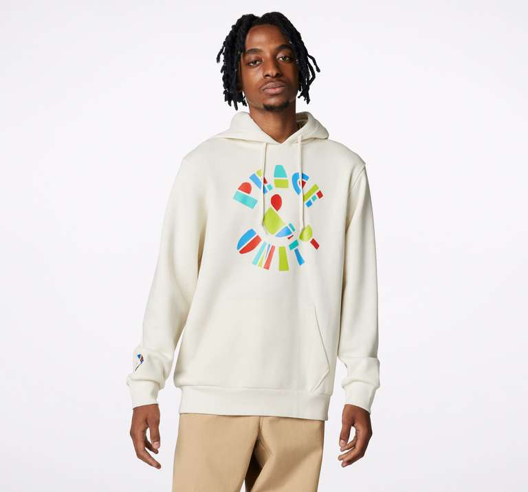 Converse Sudadera con capucha Peace \u0026 Unity Recycled » Chollometro