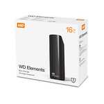 WD Elements - Disco duro externo de sobremesa de 16 TB con USB 3.0