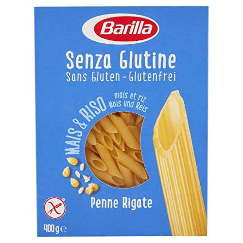 3x Barilla g. e r. fratelli spa - Barilla pasta sin gluten penne rigate 400g. 1'76€/ud