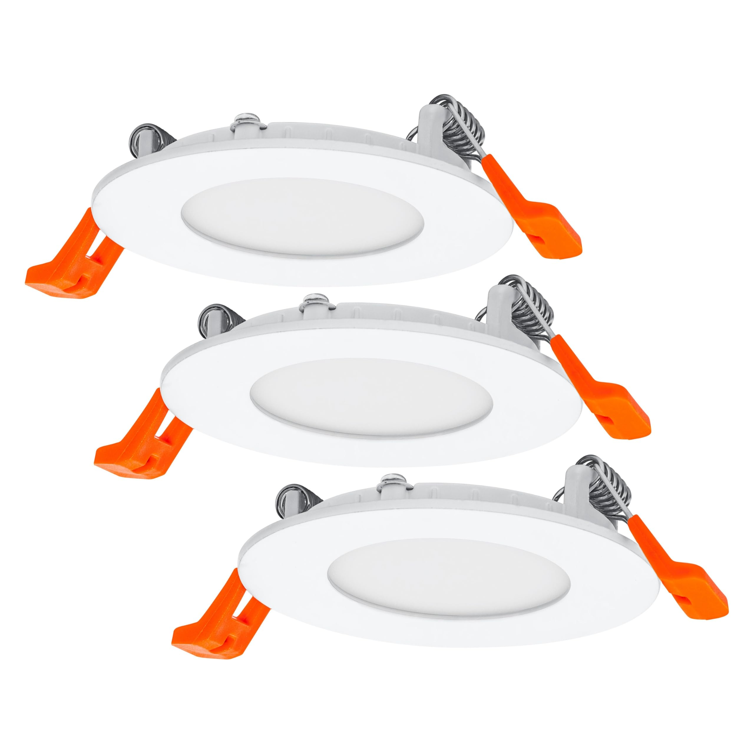 OSRAM Set downlights estrechos 3x85mm 3000K blanco
