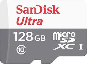 SANDISK Ultra MICROSDXC 128GB+ Adaptador