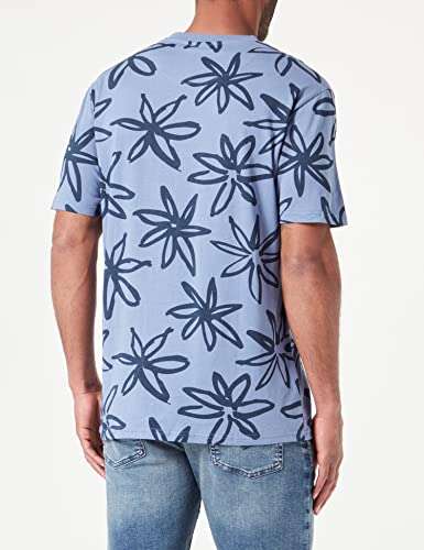 Springfield camiseta diseño flor hombre