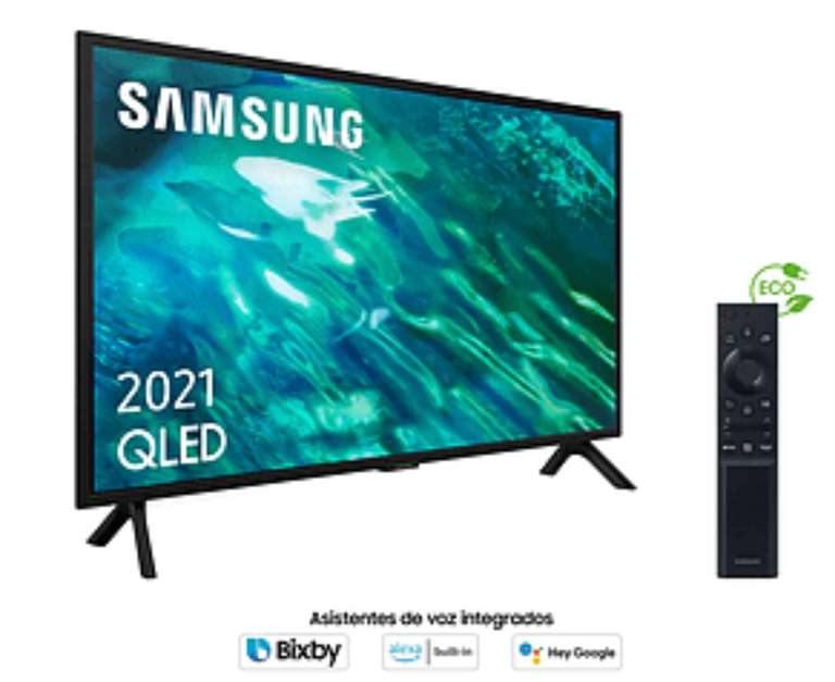 TV QLED 32" - Samsung QE32Q50AAUXXC, Full HD, QLED Lite, HLG, Tizen, Bluetooth, Multiroom Link, Negro