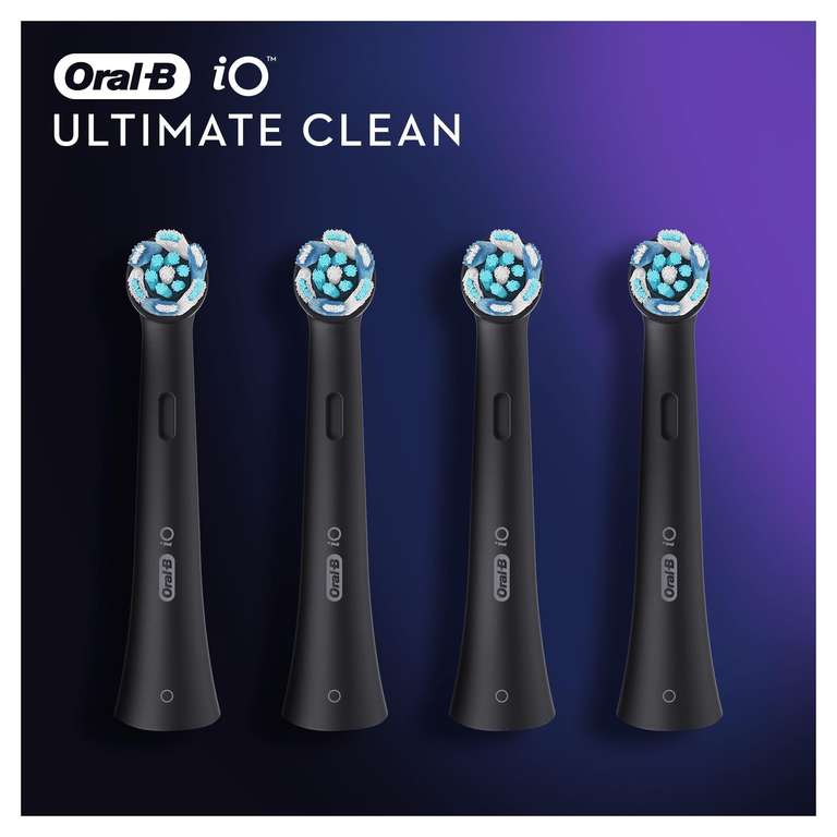 Oral-B iO Recambios Ultimate Clean en Blanco - Pack de 6