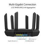 ASUS RT-AXE7800 - Router WiFi 6E Extensible de triple banda, 6GHz, puerto 2.5G, seguridad de red, Instant Guard, control parental, VPN,,,