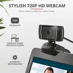 Trust Doba Auriculares con Cable USB y Webcam HD