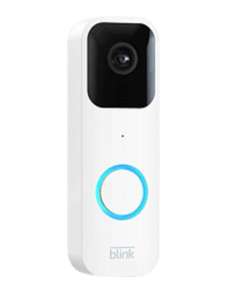 Videotimbre - Amazon Blink Video Doorbell, Inalámbrico, HD, Alexa integrada, Visión nocturna, Audio bidireccional