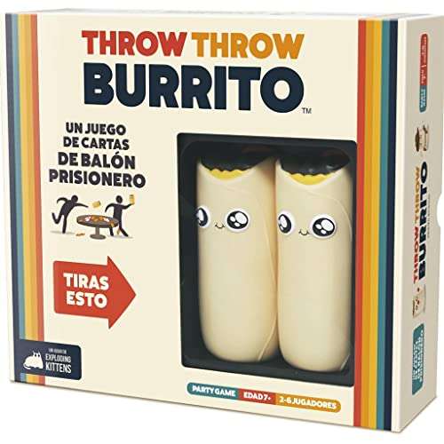 Exploding Kittens Throw Throw Burrito - Juego de Cartas - Aplicando cupón