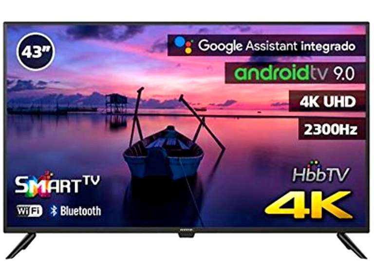 Smart TV Infiniton 43" LED 4K UltraHD Android TV