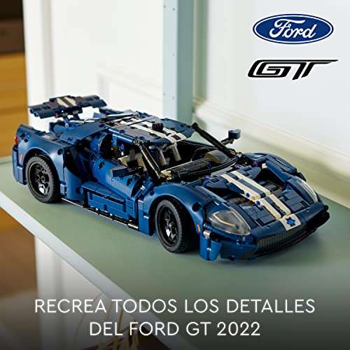 LEGO 42154 Technic Ford GT 2022, Maqueta para Construir para Adultos, Modelo de Coche a Escala 1:12, Edición Coleccionable