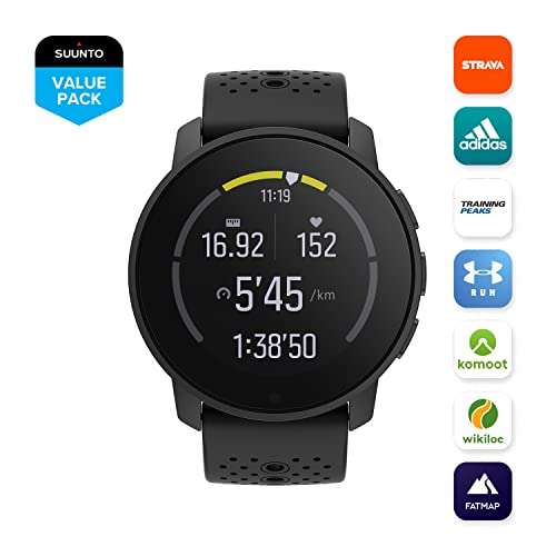 Suunto 9 Peak Reloj deportivo GPS (+Smart, Heart Rate Belt 318,99€) // ECI mismo precio