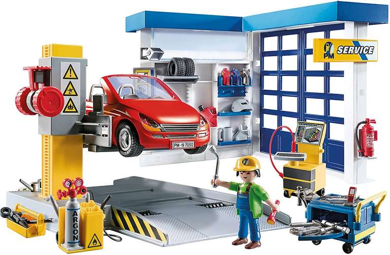 Lote Playmobil: Gasolinera y Taller de coches, disponibles en OFERTA también por SEPARADO