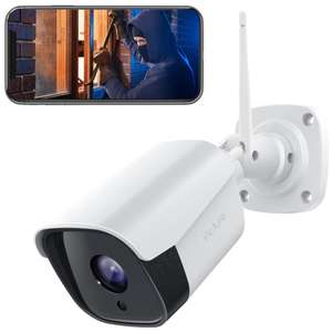 Cámara de vigilancia exterior Victure 1080p compatible con ALEXA (desde España)