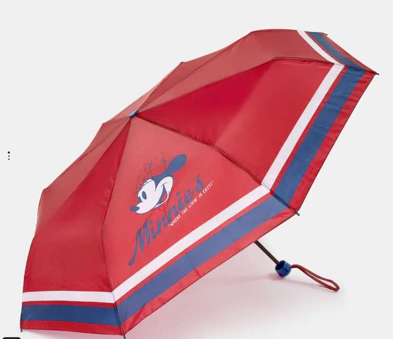 Paraguas Mickey plegable [Recogida gratis en tienda]