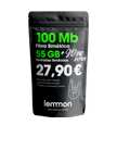 Lemmon: Llamadas Ilimitadas + 16GB de Datos en tu Móvil + 90 GB de Regalo ( 3 Meses )
