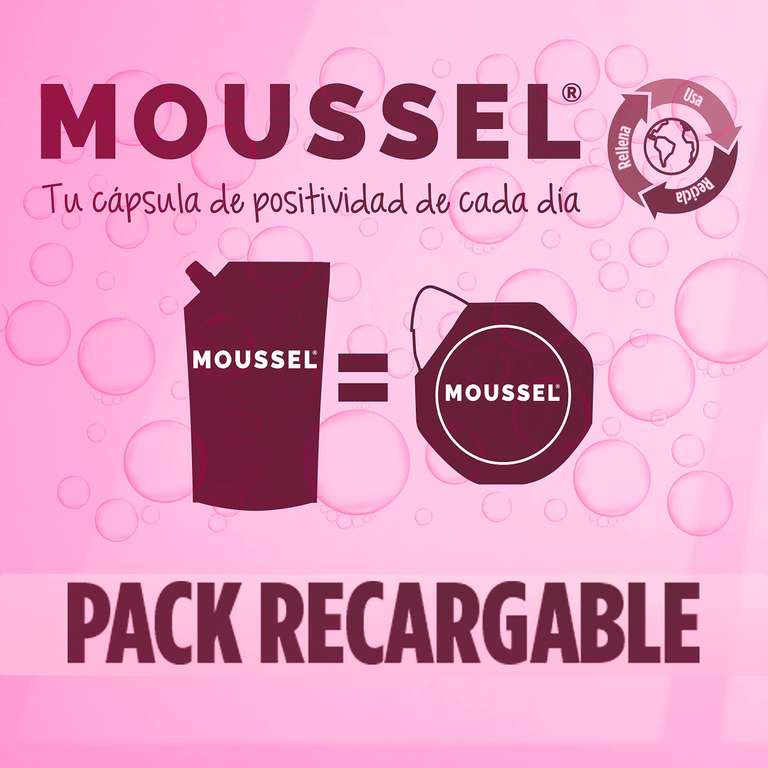 3x Moussel Gel de ducha Classique Ecopack 650 ml. 1'87€/ud