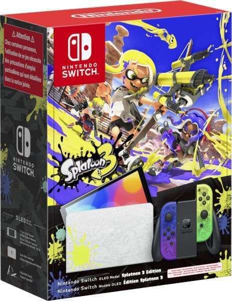 Consola Nintendo Switch OLED Splatoon 3 (Limited Edition)