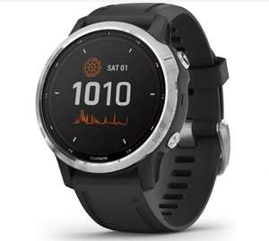 Garmin Fenix 6S Solar Smartwatch Plata /Negro