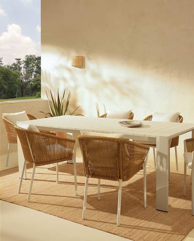Imagen de Mesa de jardín de aluminio Manhat