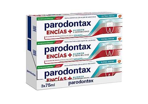 Pack x3 Dentífrico Parodontax Encías + Aliento & Sensibilidad de 75 ml