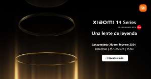 Cupón 200€ euros al reservar Xiaomi 14 y 50 mi points al suscribirse al boletín. Presentación del móvil hoy a las 15h!